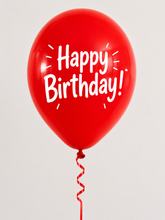 Load image into Gallery viewer, Happy Birthday Printed Latex Balloons