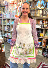 Load image into Gallery viewer, Vintage 1960's | Bunny Family in the Meadows Apron