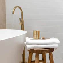 Load image into Gallery viewer, Cha Cha Chocolate Hutwoods Thyme & Olive Leaf Candle with Seed Paper Luxury Brushed Silver Vessel