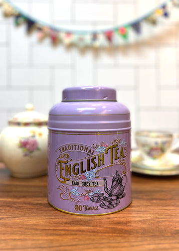 Cha Cha Chocolate Tea Collectable Tin Caddy