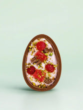 Load image into Gallery viewer, Cloudy Confections | Raspberry Rose Pistachio Marshmallow Easter Egg
