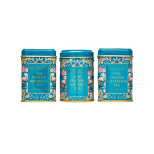 Load image into Gallery viewer, New Vintage Mini Tea Tins Teal