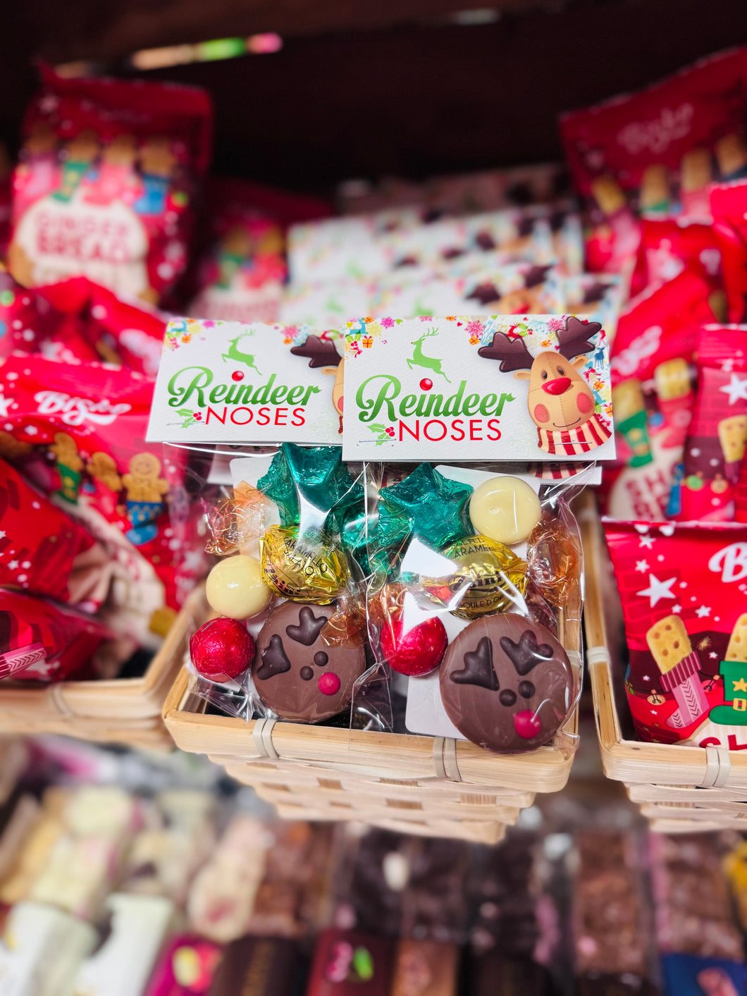 Rudolf Brownie Deluxe Christmas Gift Bag