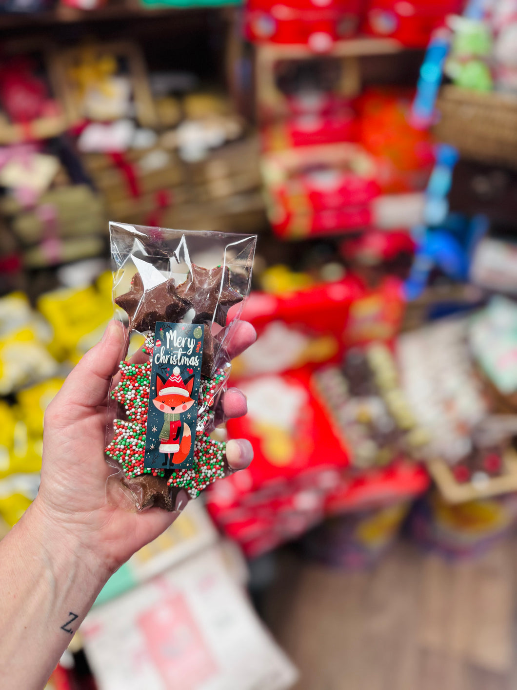 Christmas Freckle Stars