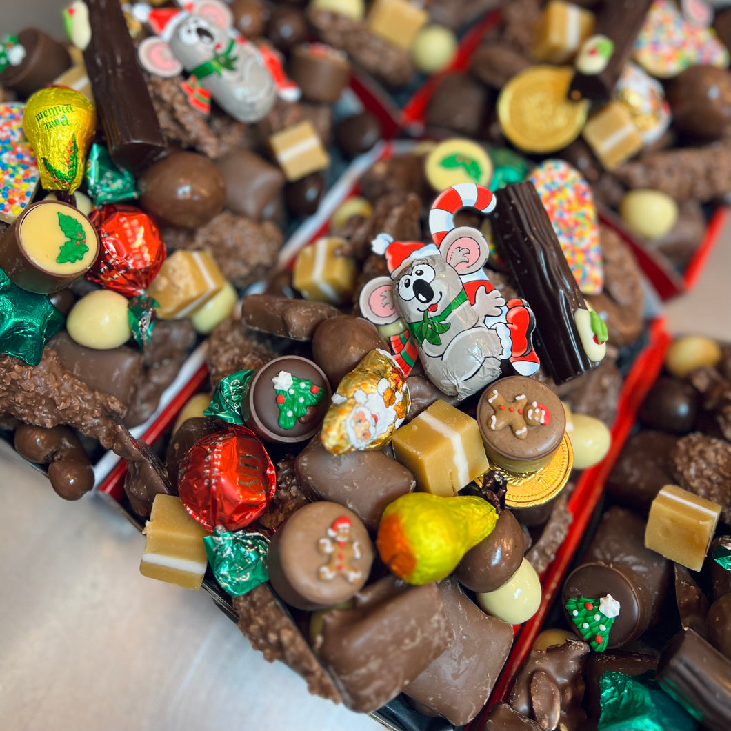 Small Christmas Chocolate Share Tray