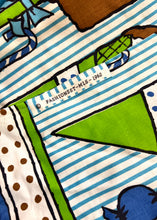 Load image into Gallery viewer, Vintage 1962 | Blue &amp; White Striped Anthropomorphic Apron
