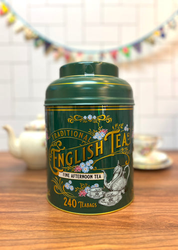 Cha Cha Chocolate Tea Collectable Tin Caddy