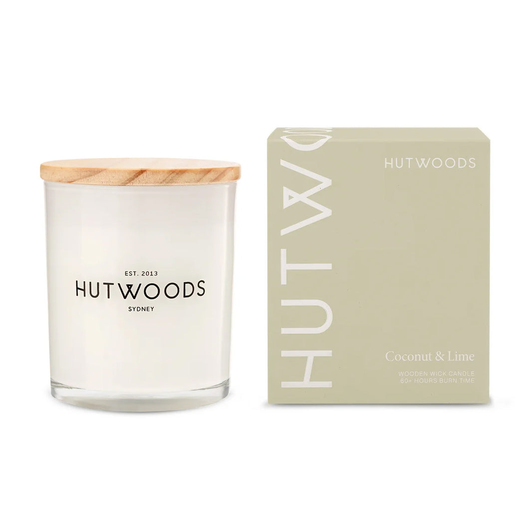 Cha Cha Chocolate Hutwoods Coconut & Lime Candle