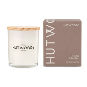 Cha Cha Chocolate Hutwoods Fresh Fig & Bamboo Candle