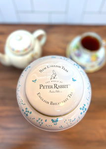 Cha Cha Chocolate Tea Caddy Peter Rabbit Tin Caddy