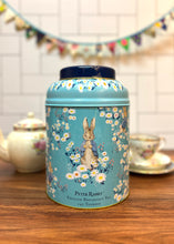 Load image into Gallery viewer, Cha Cha Chocolate Tea Caddy Peter Rabbit Tin Caddy

