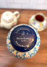 Load image into Gallery viewer, Cha Cha Chocolate Tea Caddy Peter Rabbit Tin Caddy
