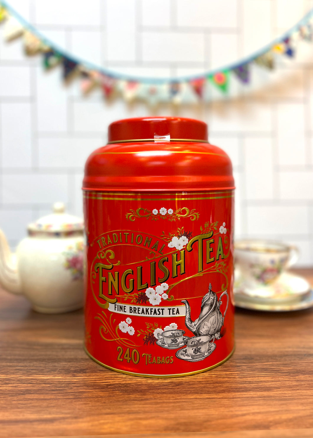 Cha Cha Chocolate Tea Collectable Tin Caddy