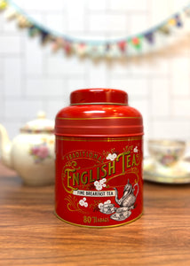 Cha Cha Chocolate Tea Collectable Tin Caddy