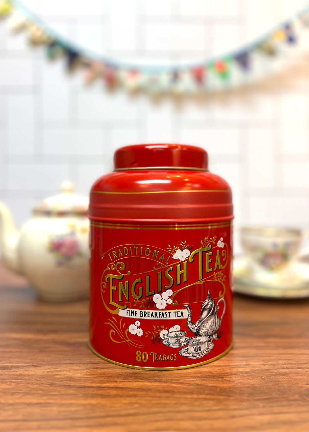 Cha Cha Chocolate Tea Collectable Tin Caddy