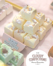 Load image into Gallery viewer, Lemon Meringue Pie Marshmallows | Cloudy Confections

