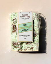 Load image into Gallery viewer, Mint Chocolate Marshmallows | Cloudy Confections
