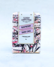 Load image into Gallery viewer, Raspberry Dark Chocolate Marshmallows | Cloudy Confections
