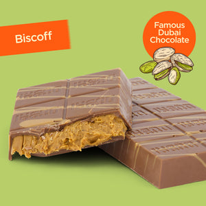Cha Cha Chocolate Dubai Chocolate Bar - Biscoff