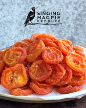 Load image into Gallery viewer, Cha Cha Chocolate Singing Magpie Produce River Sun-dried Apricots
