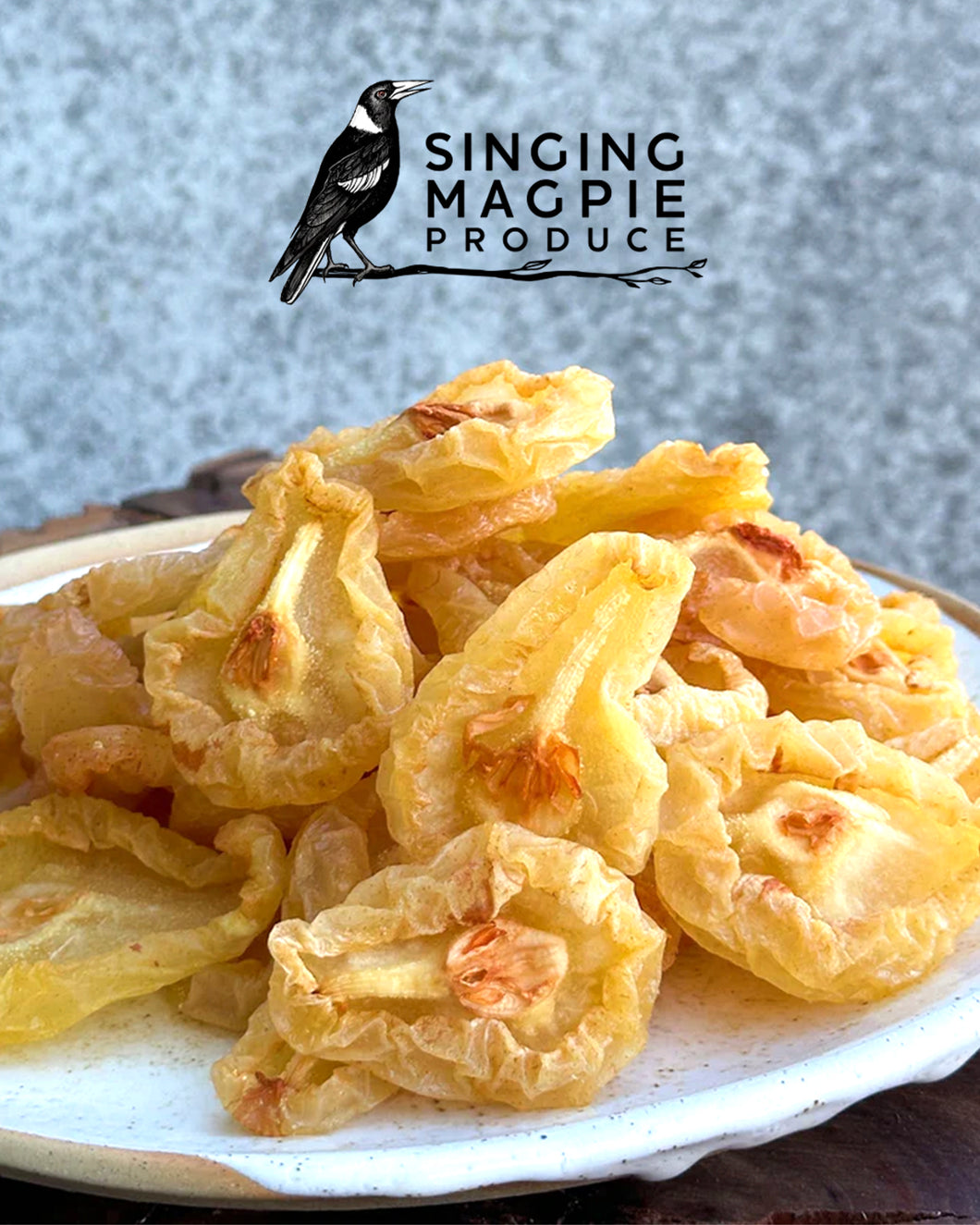 Cha Cha Chocolate Singing Magpie Produce Sun-dried Pears