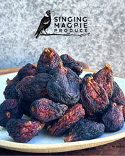 Load image into Gallery viewer, Singing Magpie Produce Semi Sun-dried Black Genoa Figs
