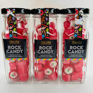 Strawberry Flower Rock Candy
