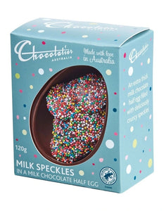 Chocolatier Hatched Milk Chocolate with Speckles