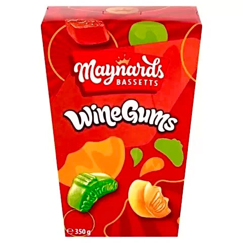 UK Bassett’s Wine Gums Carton