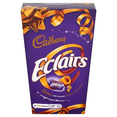 UK Cadbury Eclairs Carton