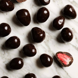 Dark Chocolate Freeze Dried Strawberries