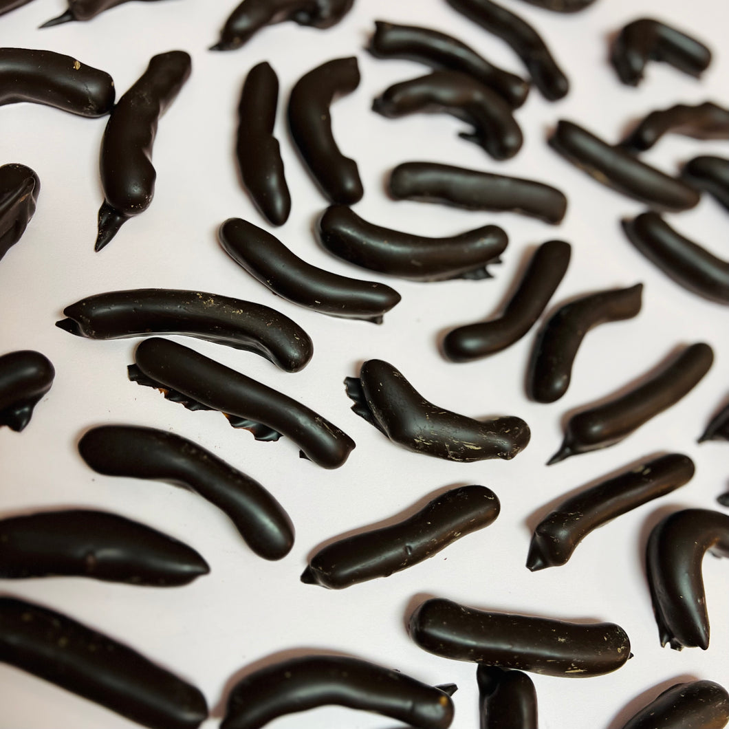 Dark Chocolate Orange Straws