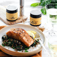 Load image into Gallery viewer, Lime &amp; Pepper Grinder Salt
