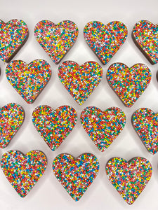 Milk Chocolate Freckle Heart