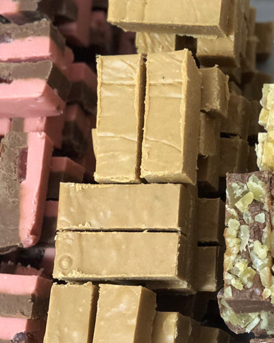 Cha Cha Chocolate | Caramel Fudge Bar