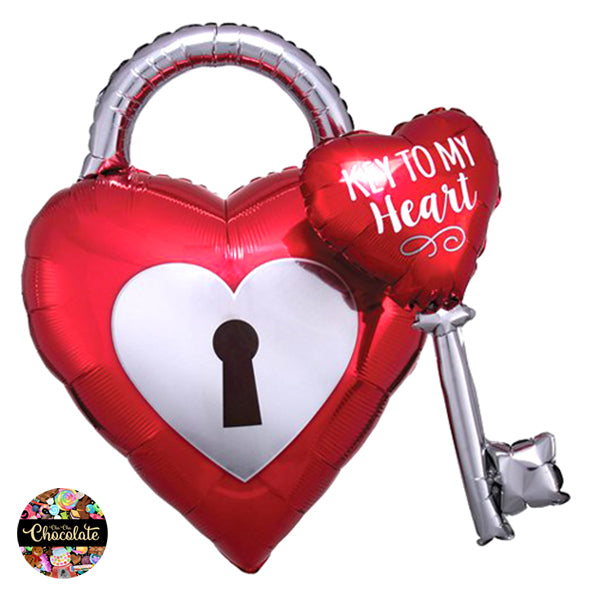 Key to my Heart Multi Supershape Balloon
