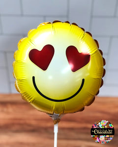 Air Inflated Balloon - Smiley Face