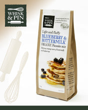 Load image into Gallery viewer, Whisk &amp; Pin Blueberry &amp; Buttermilk Pancake Mix
