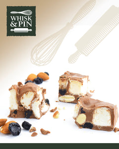 Whisk & Pin Milky Chocolate Rocky Road Block