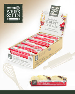 Whisk & Pin Snowy White Chocolate Rocky Road Mini Bar