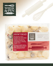 Load image into Gallery viewer, Whisk &amp; Pin Snowy White Chocolate Rocky Road Block
