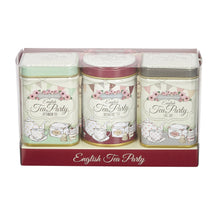 Load image into Gallery viewer, English Tea Party Mini Tin Set of 3
