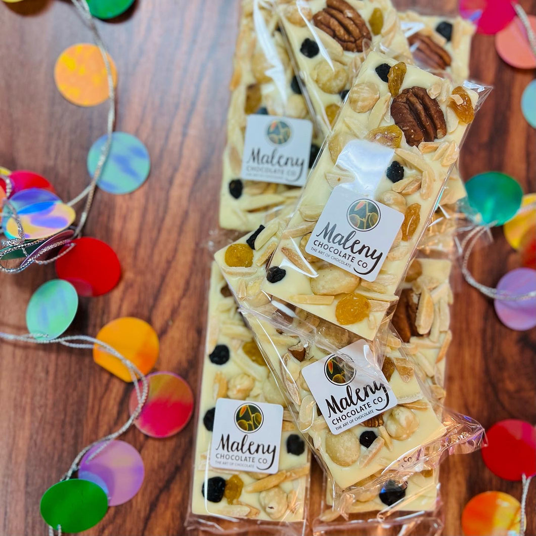 Mini Fruit & Nut White Bar