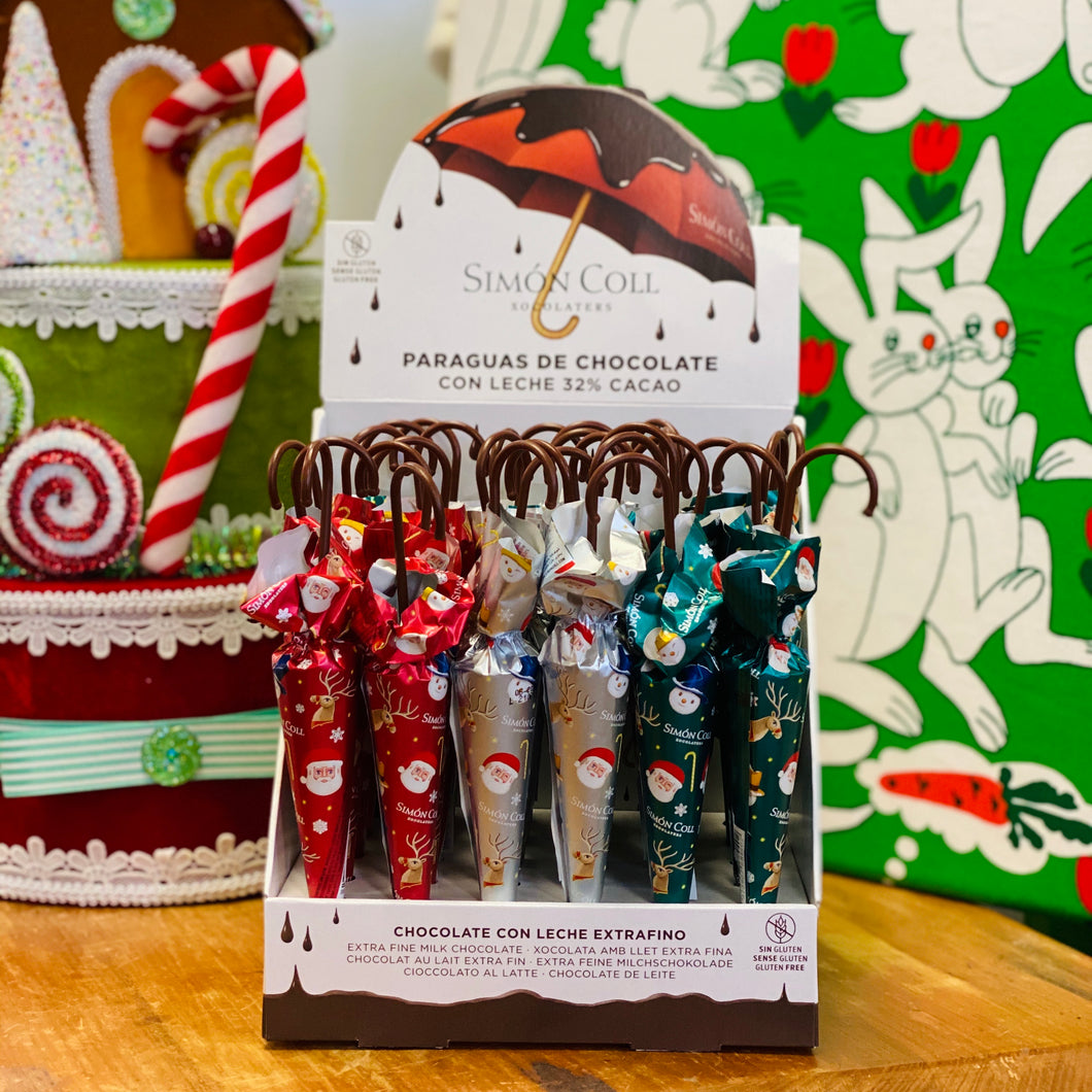 Simon Coll Christmas Chocolate Umbrella