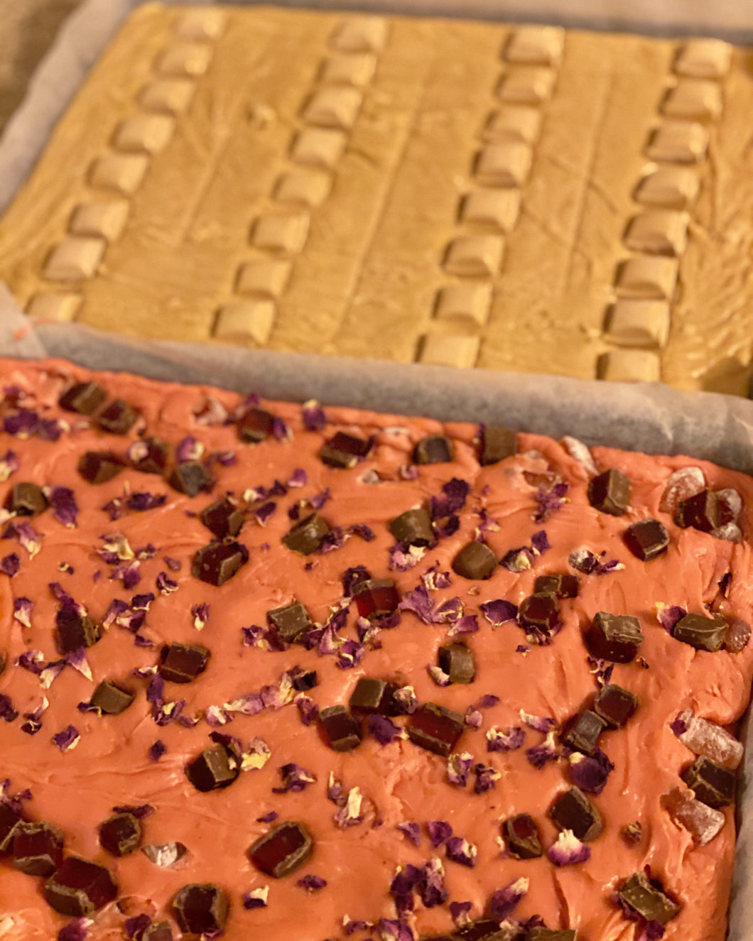 Turkish Delight Fudge