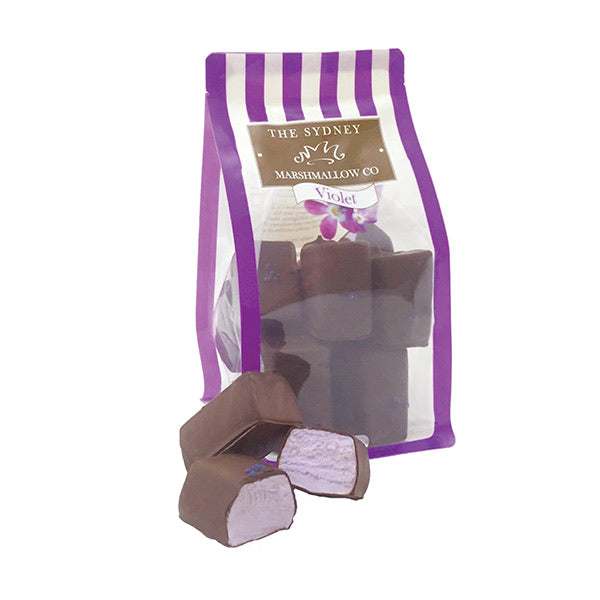 Sydney Marshmallows Violet Dark Chocolate