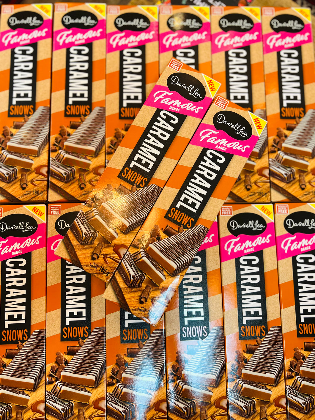 Darrell Lea Caramel Snow Bar