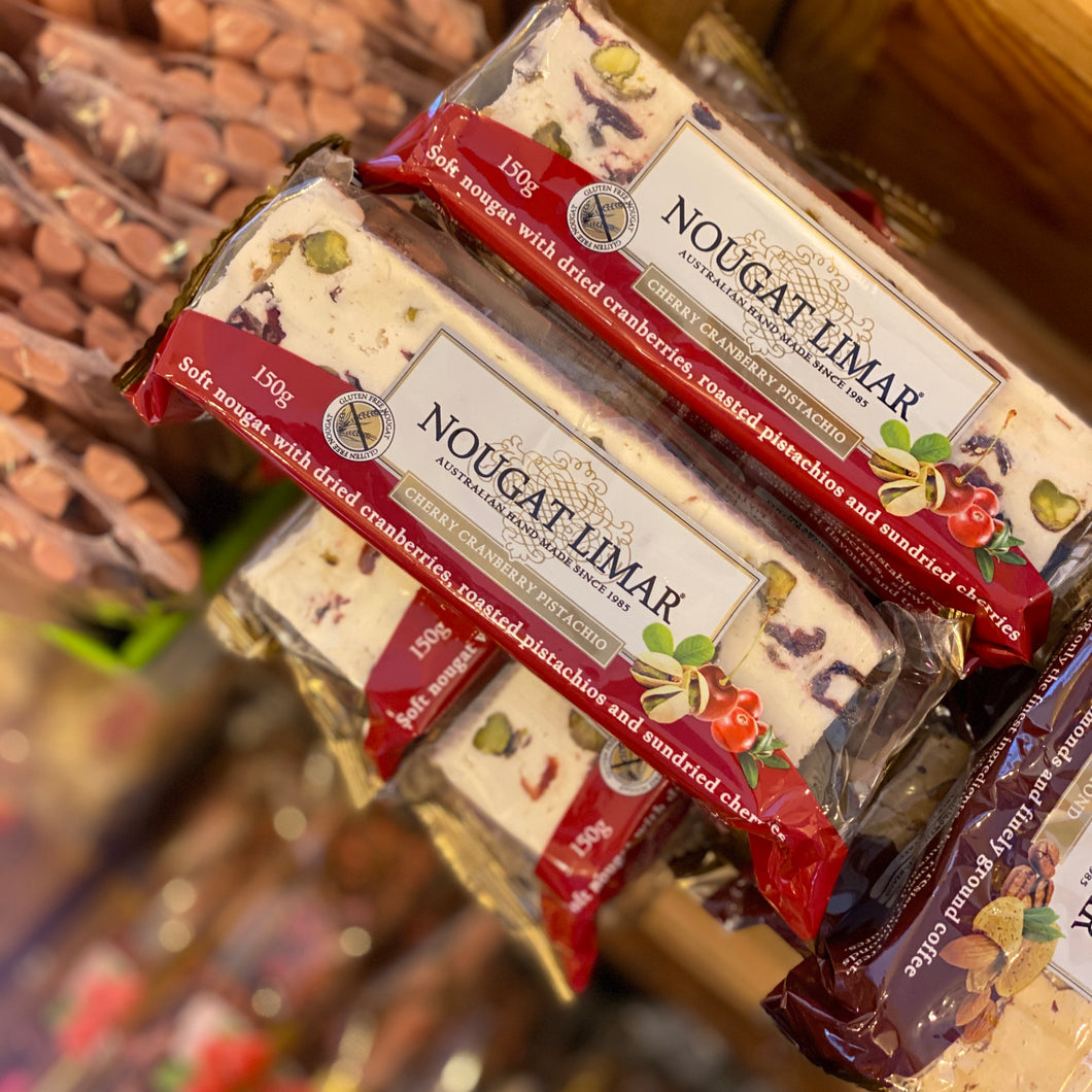 Limar Nougat Cherry Cranberry & Pistachio
