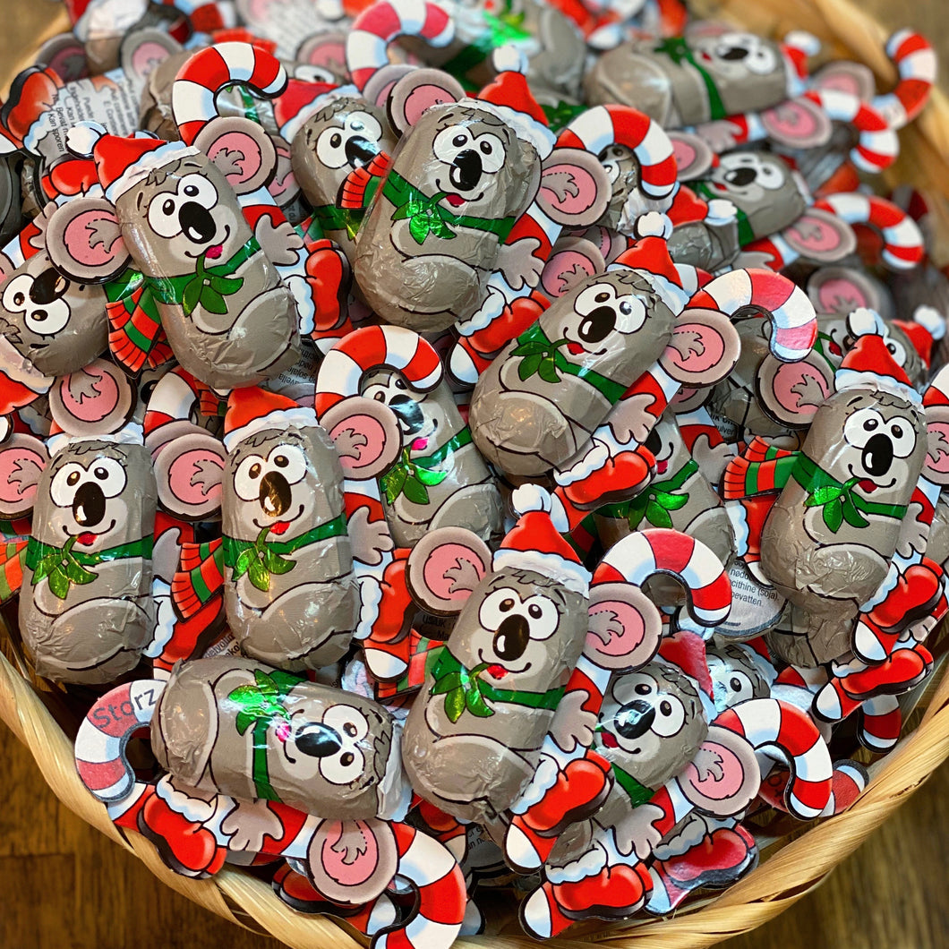 Novelty Chocolate Christmas Koalas