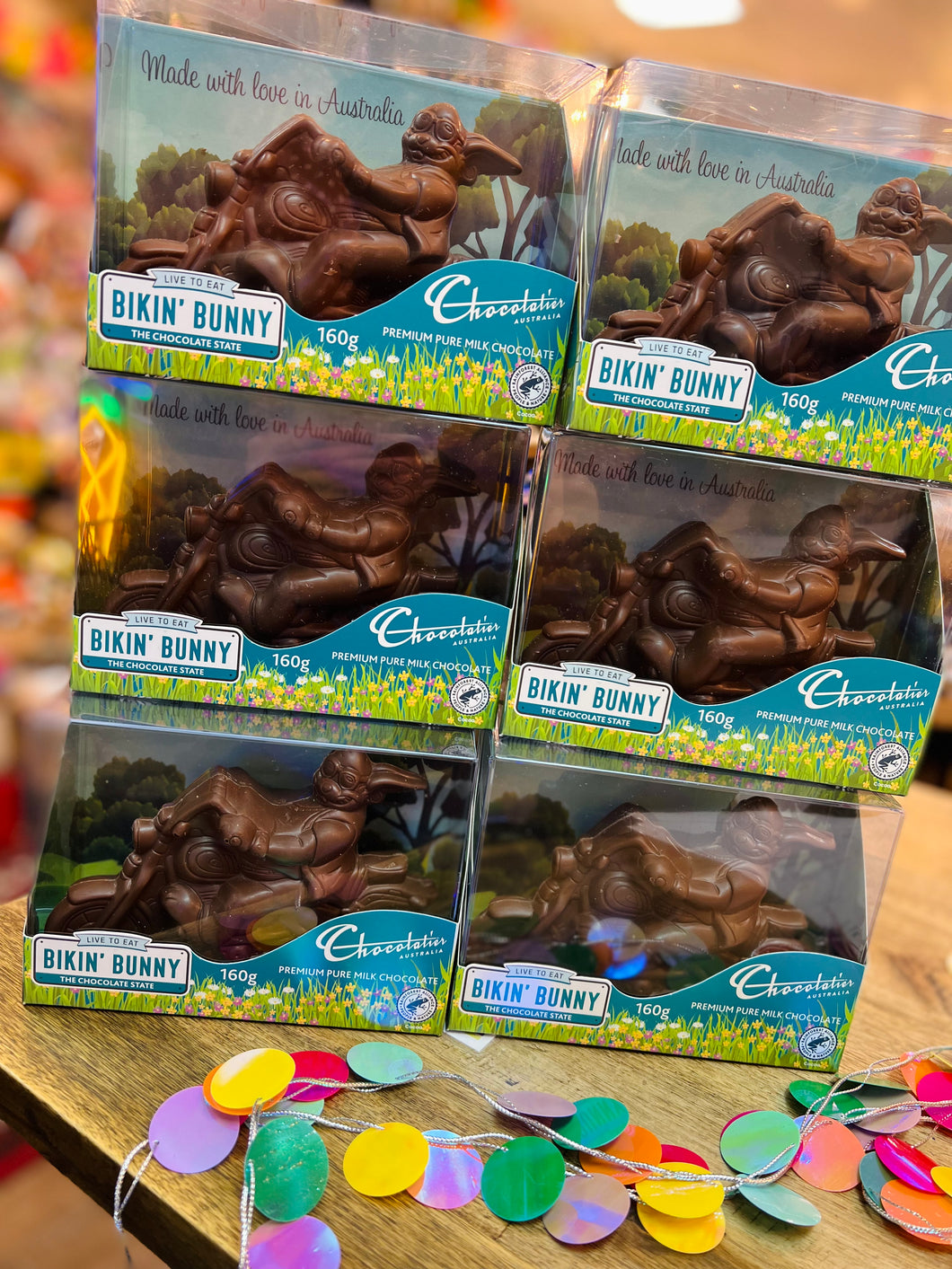 Chocolatier Australia Milk Chocolate Bikin’ Bunny
